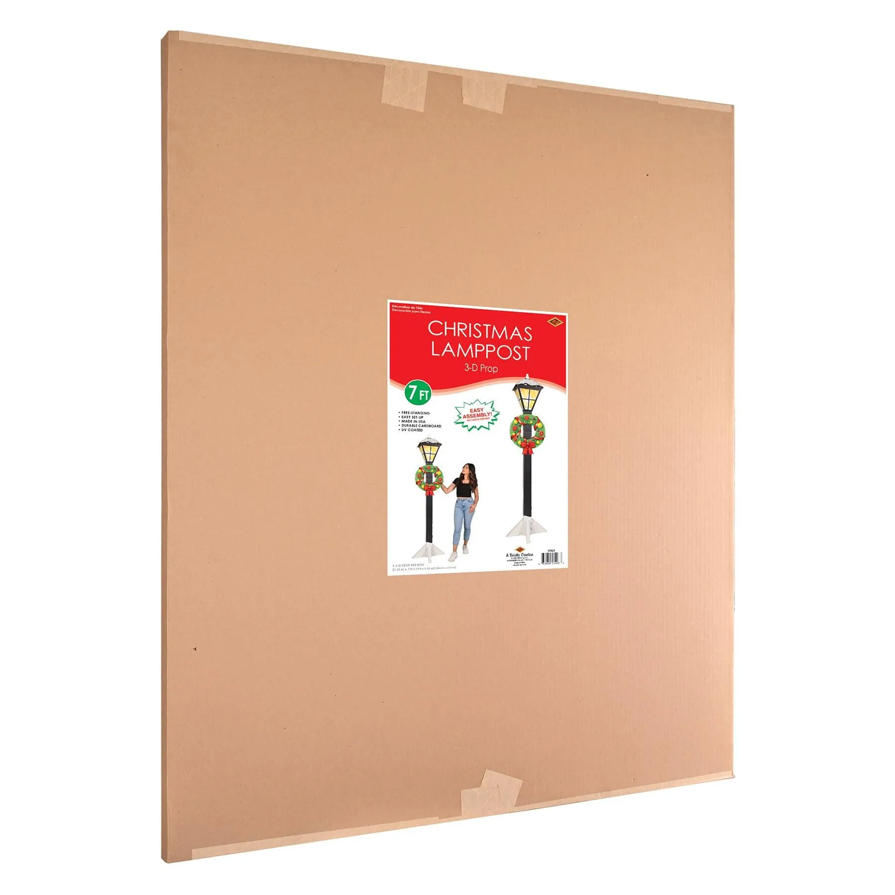 3-D Christmas Lamppost Prop
