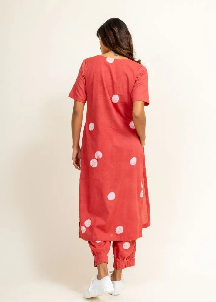 Coral Slit Tunic