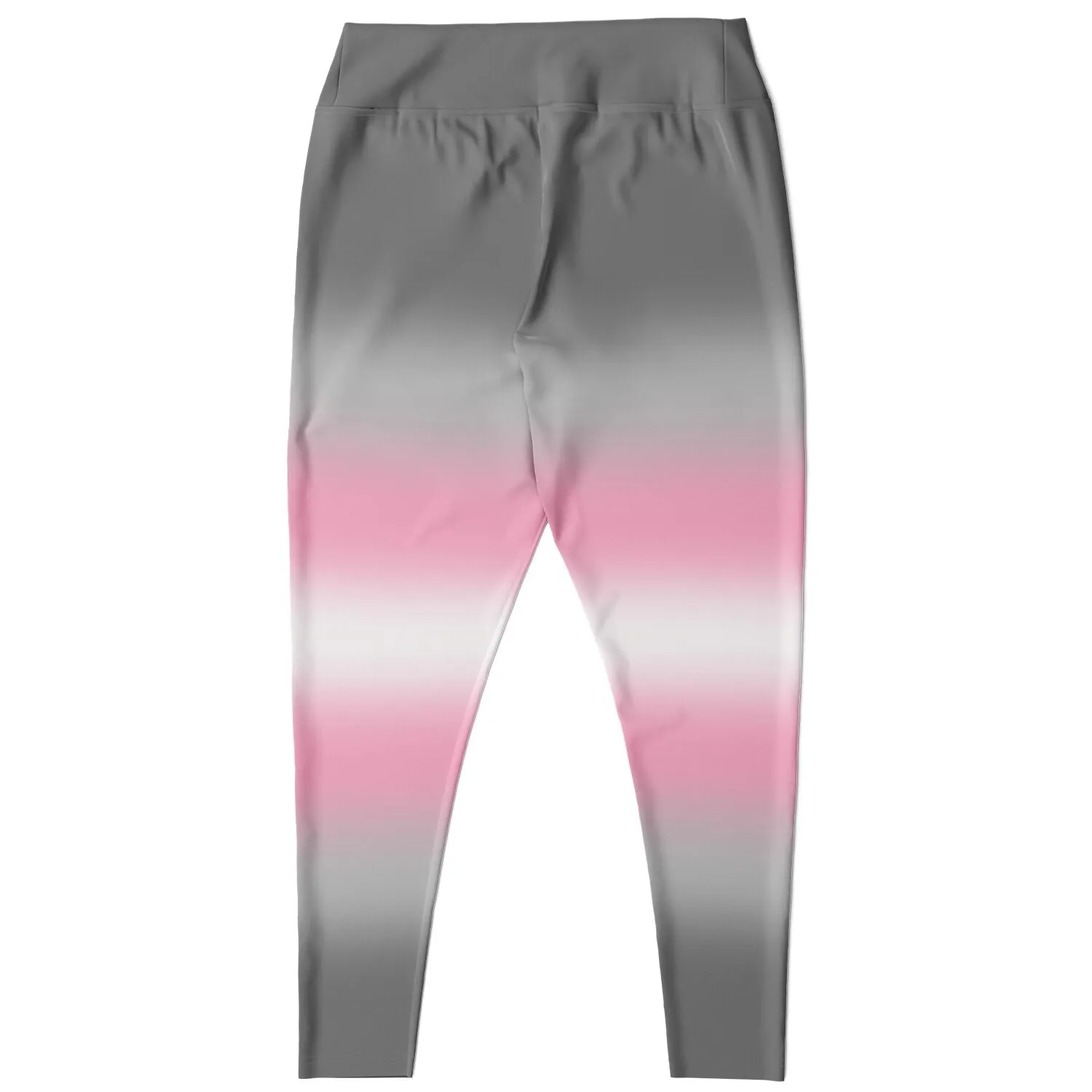 Demigirl Pride Ombre High-Waist Plus Leggings