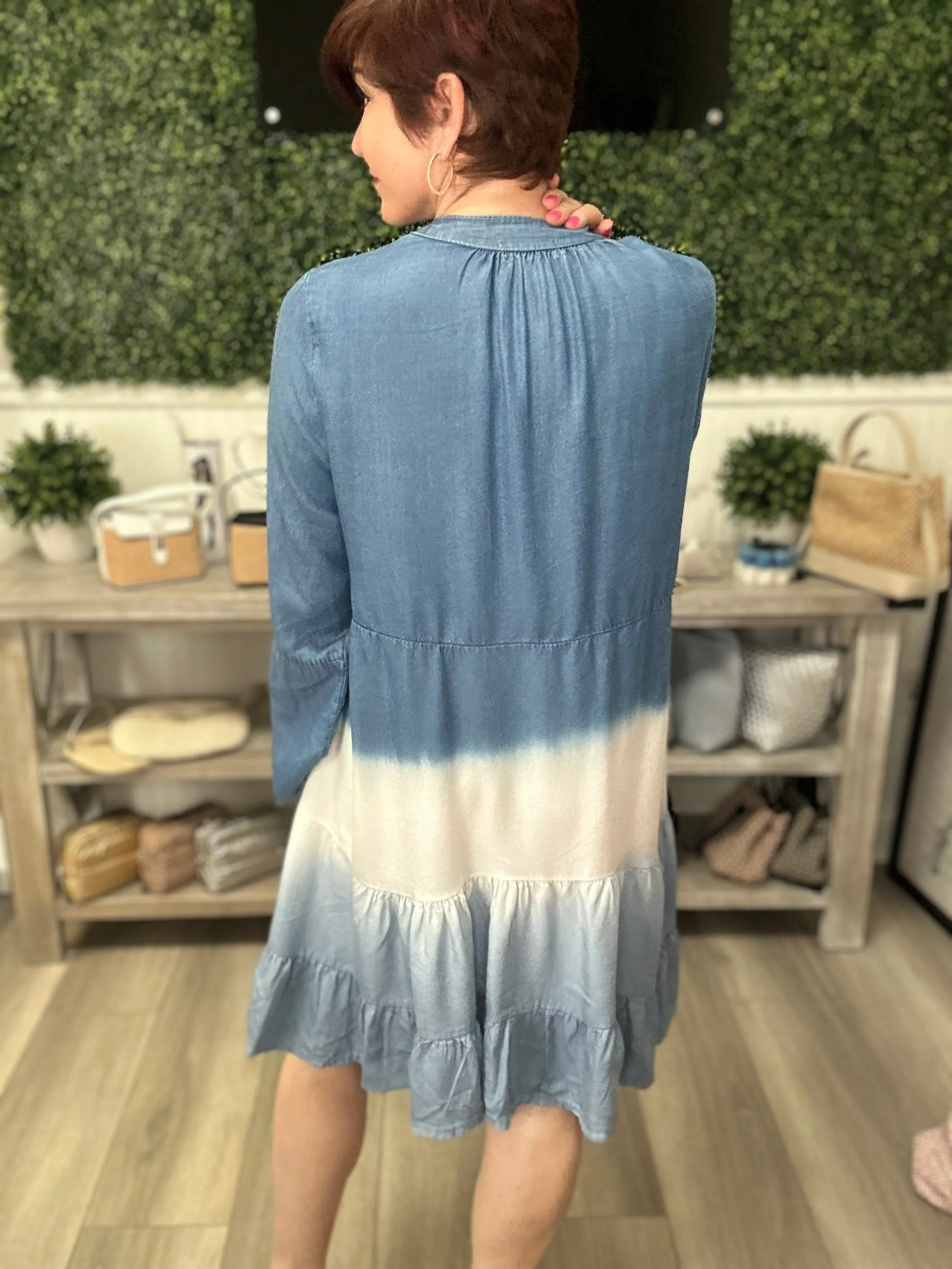 Dip Dyed Babydoll Dress
