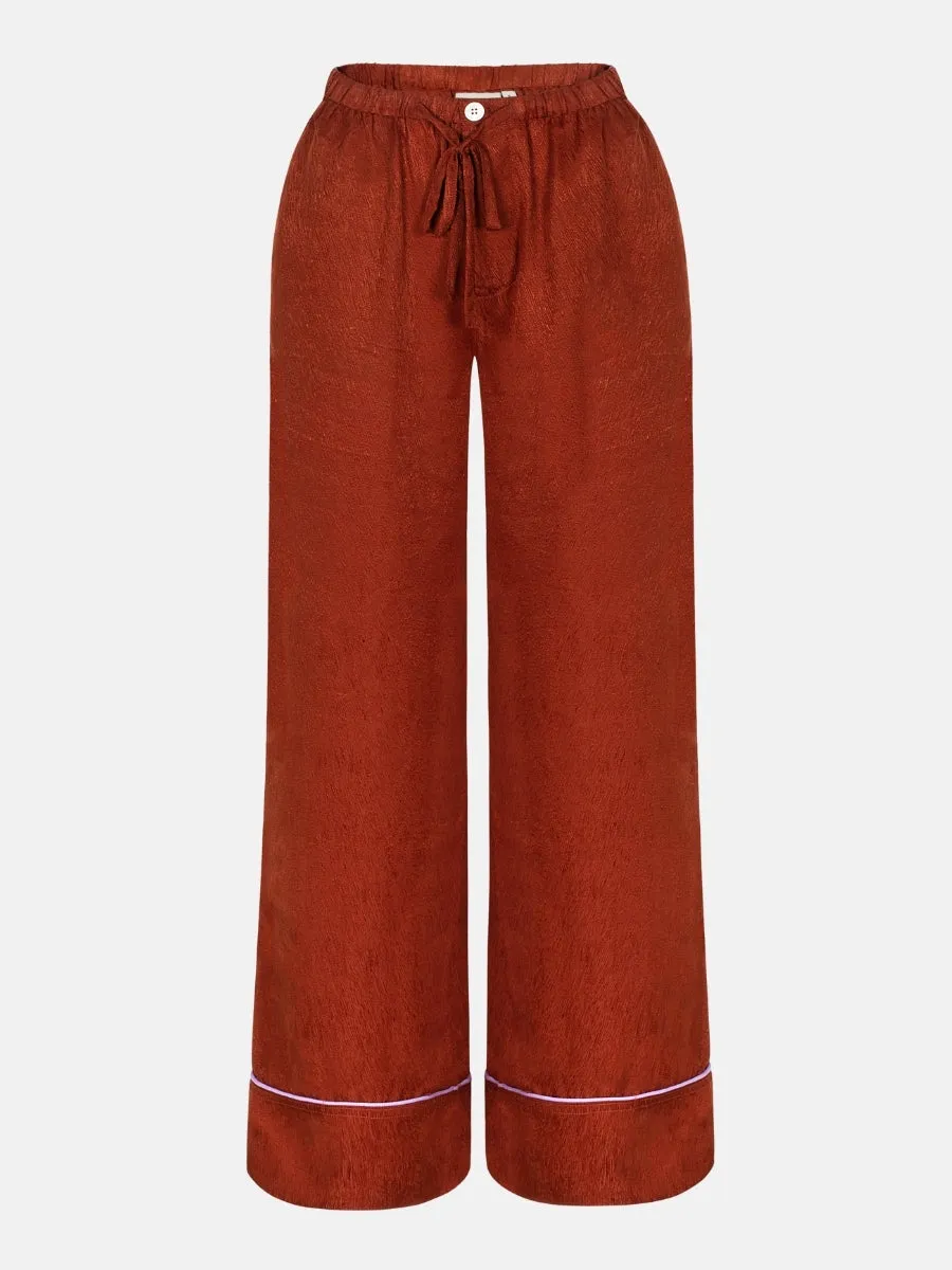 Emissus Pant in  Rust
