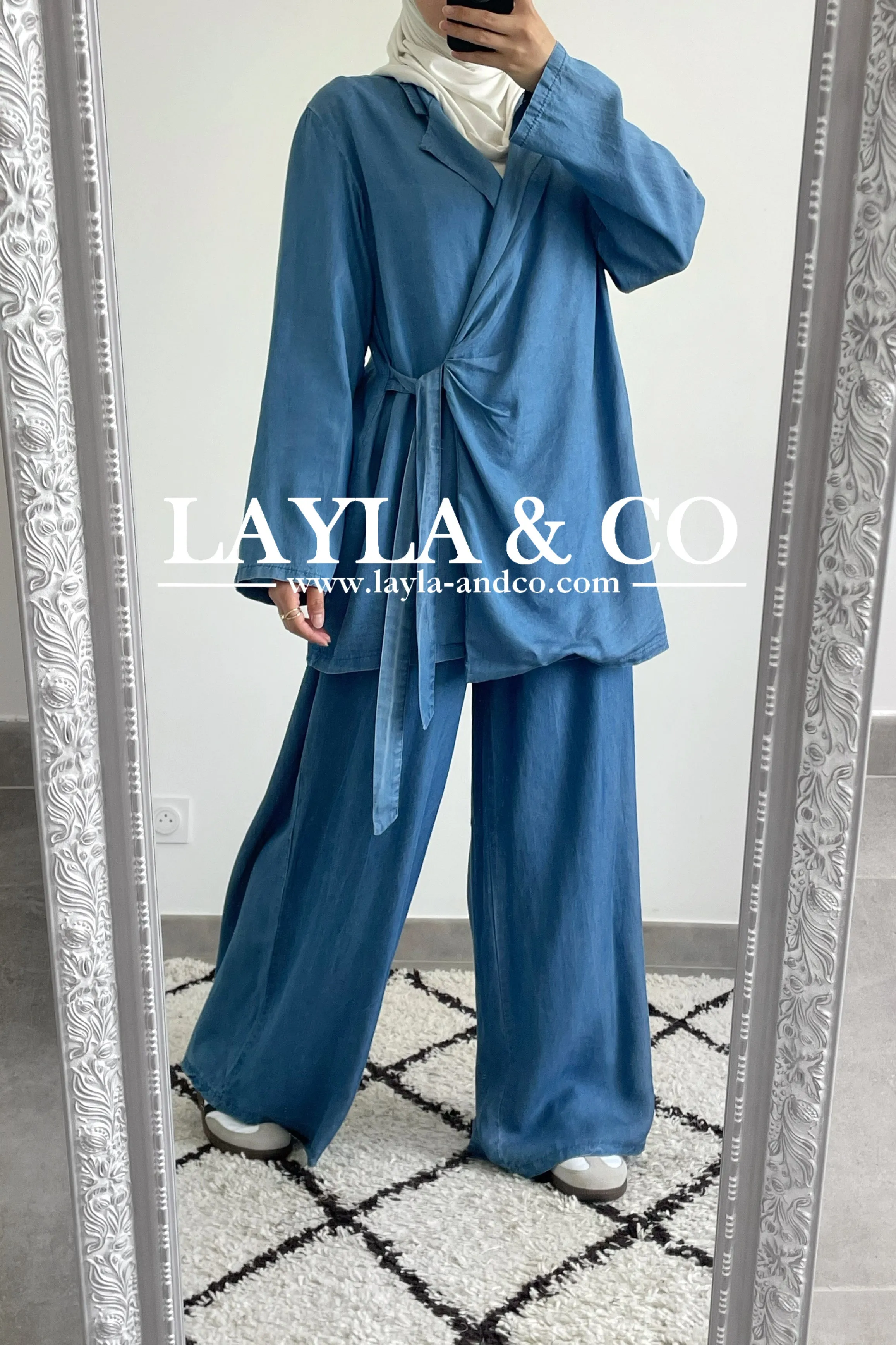 Ensemble blazer Tencel