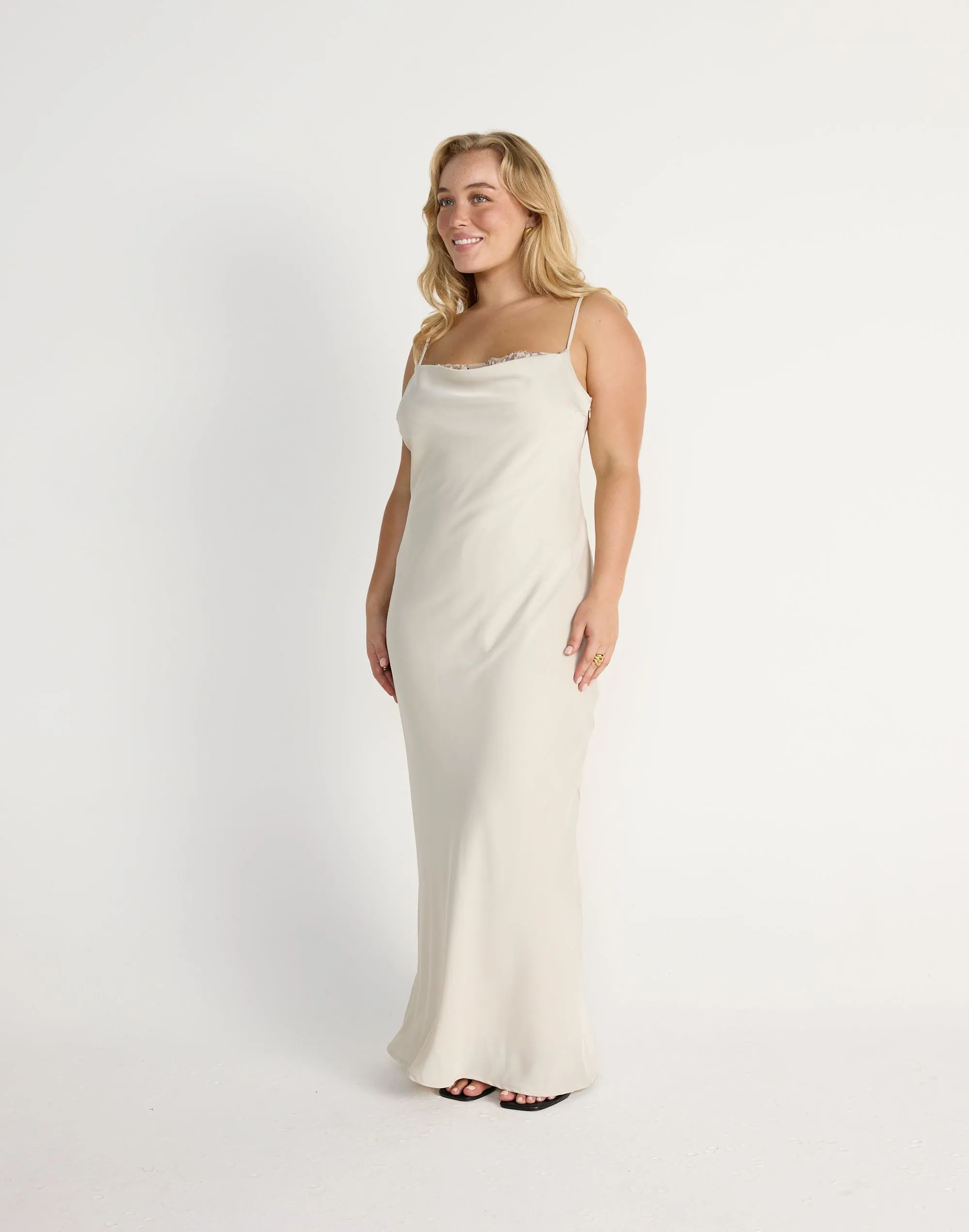 Fated Maxi Dress (Oat)