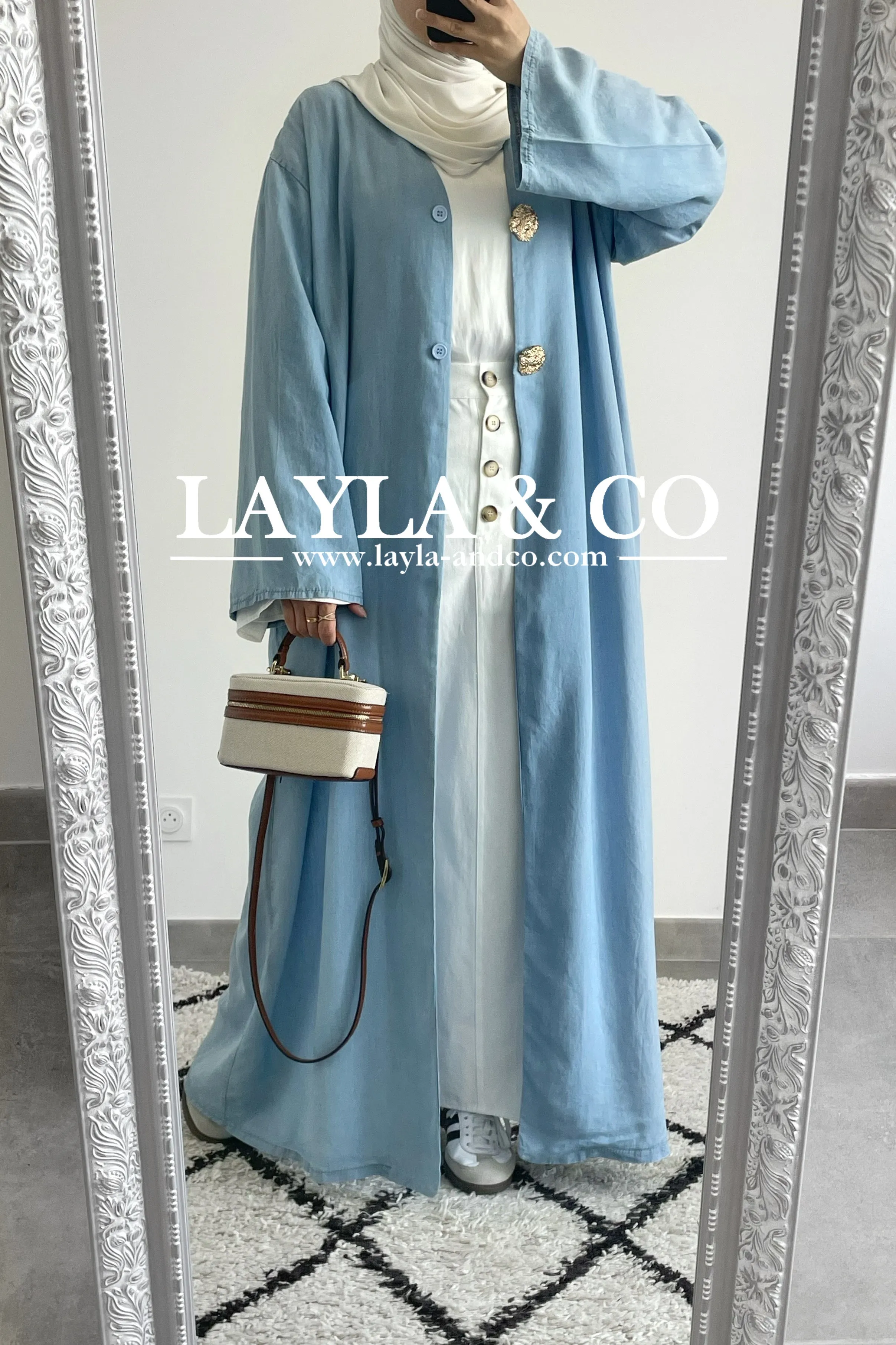Kimono Tencel à broches