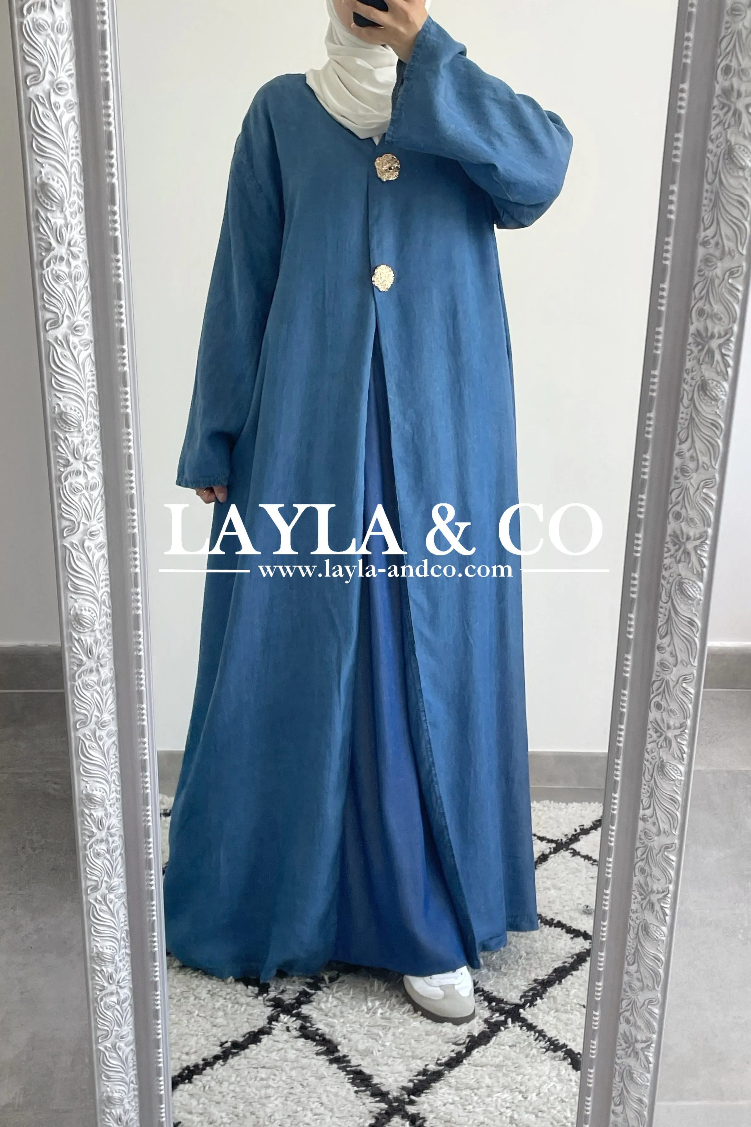 Kimono Tencel à broches