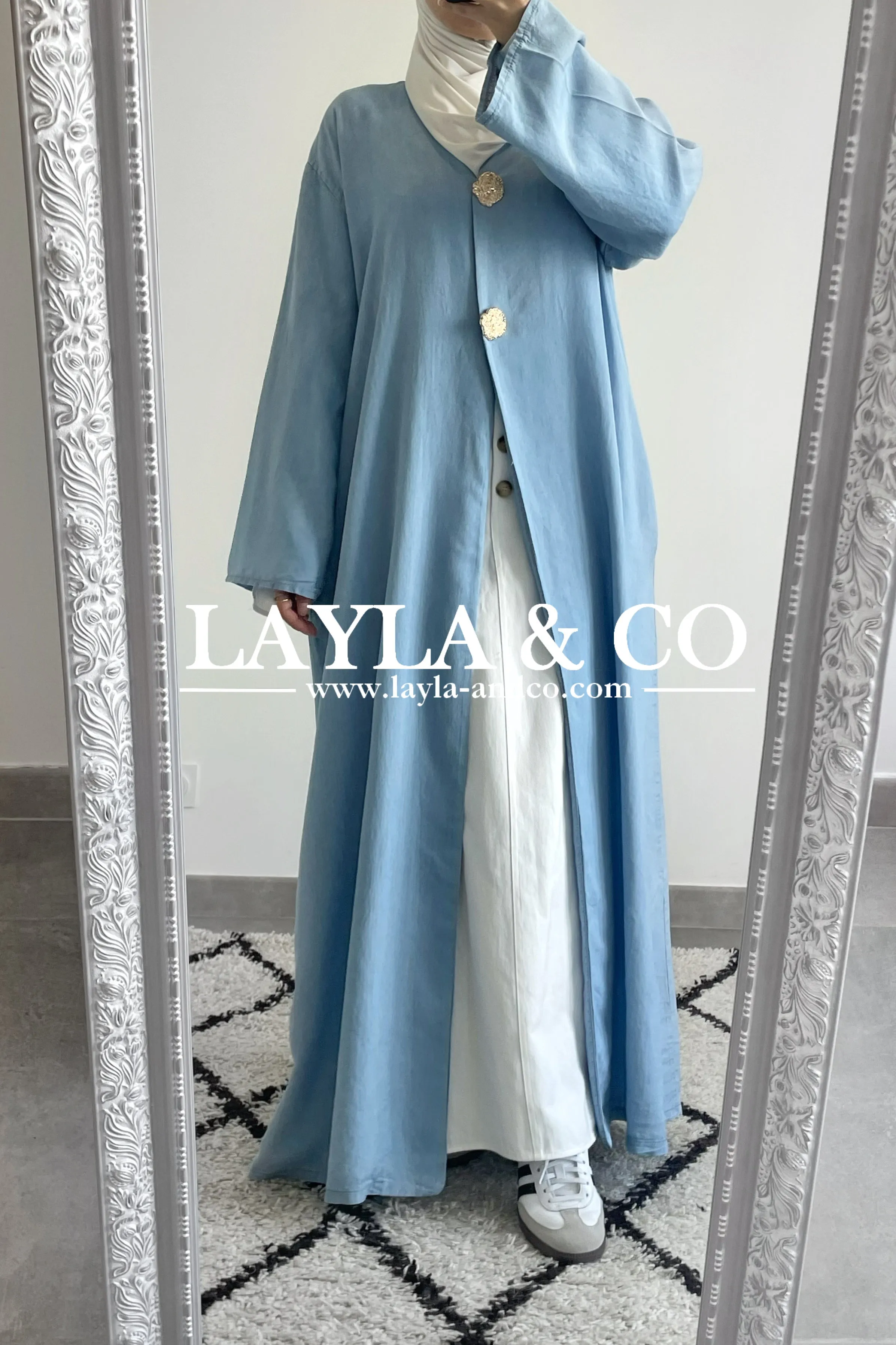 Kimono Tencel à broches