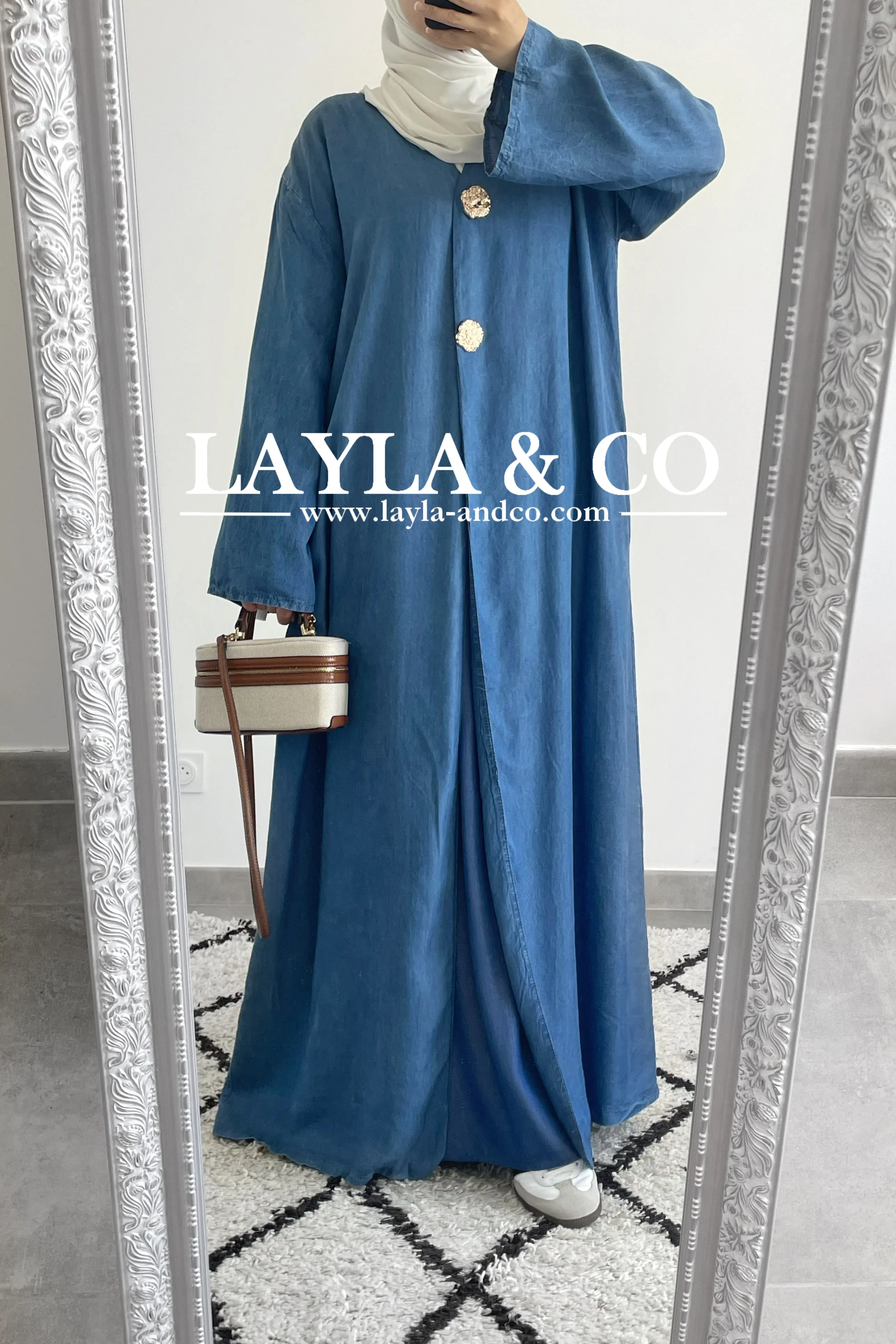 Kimono Tencel à broches