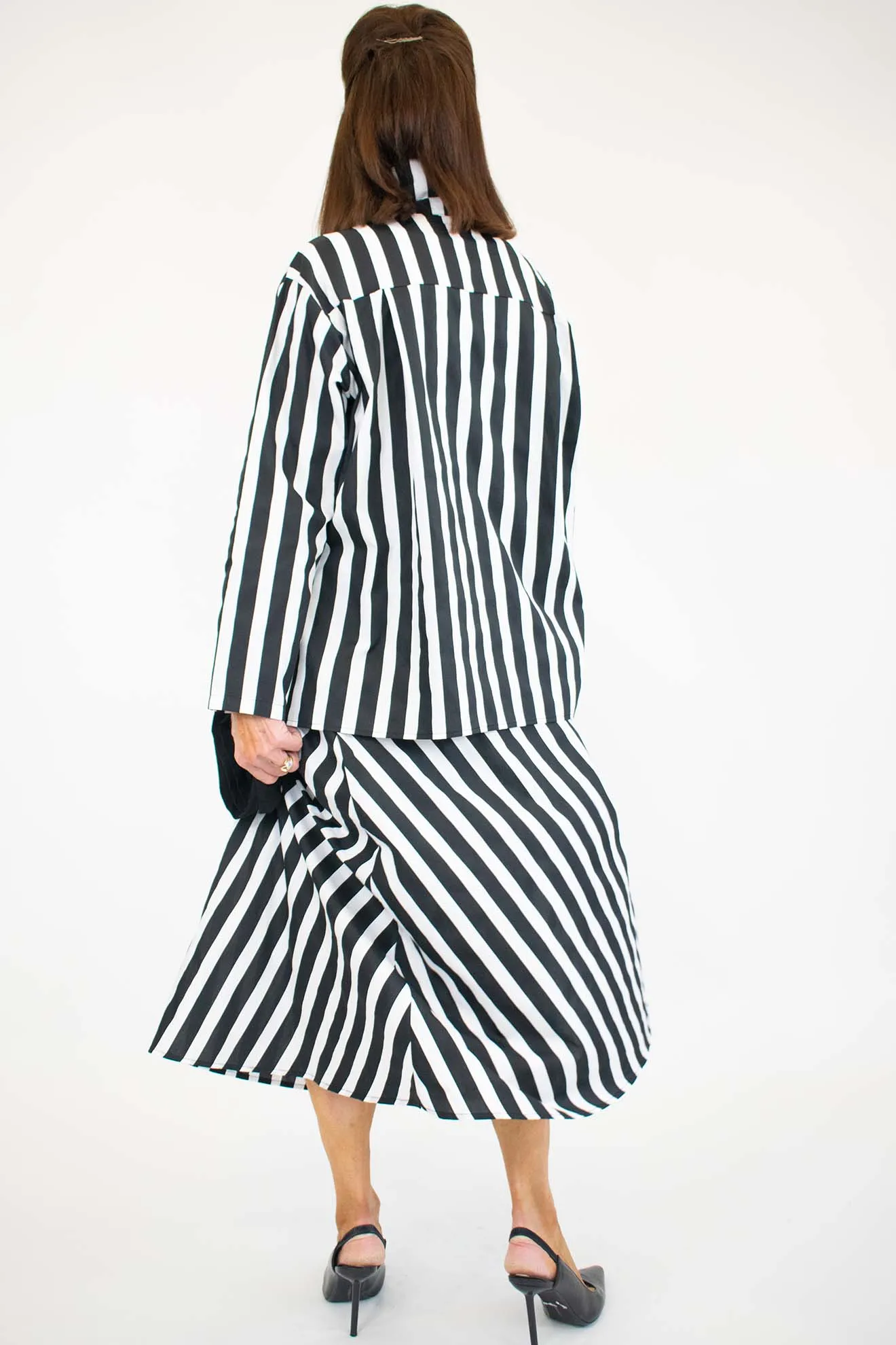 Luxury Toulouse Rose Stripe Shirt