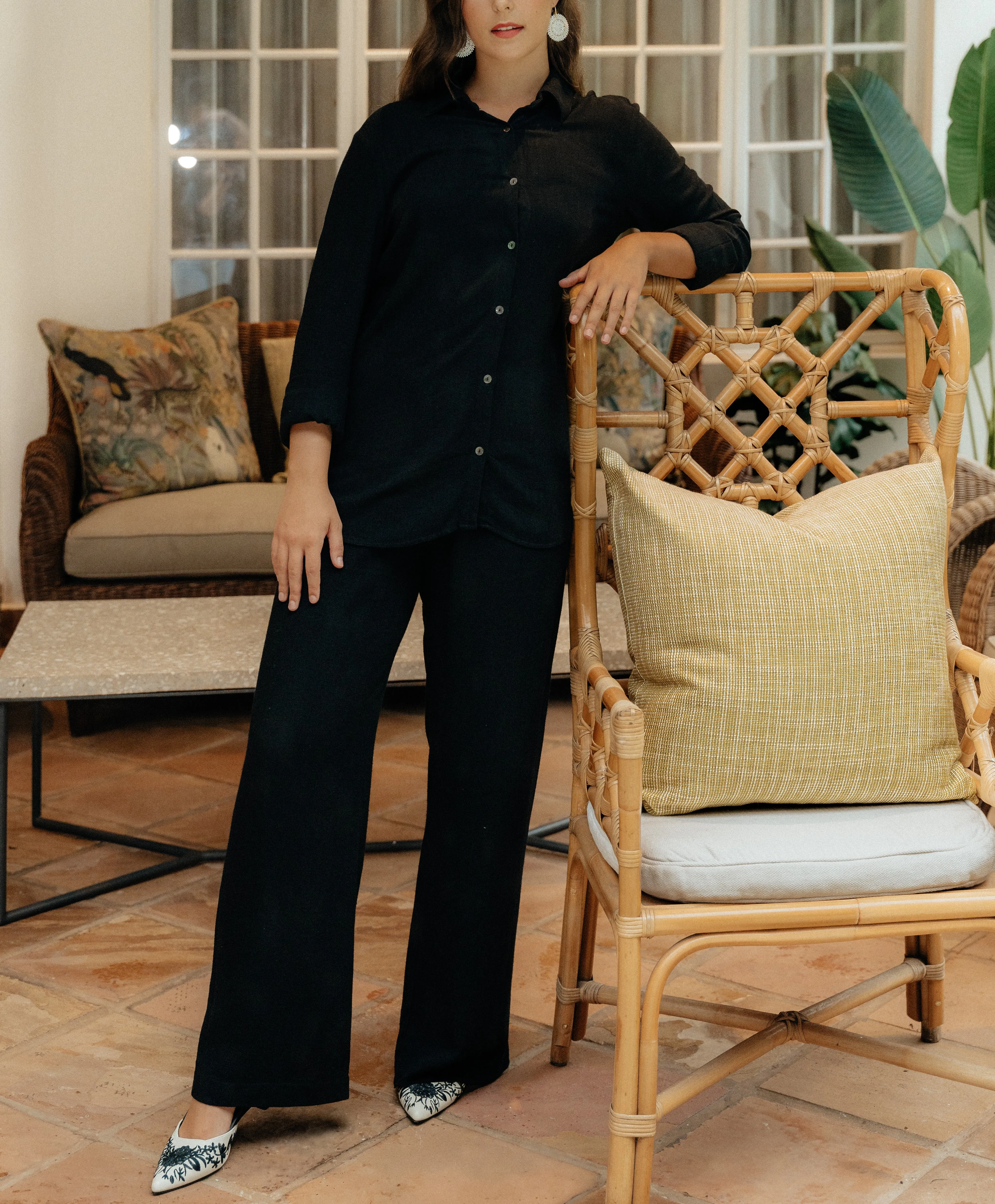 Riviera Pants Black