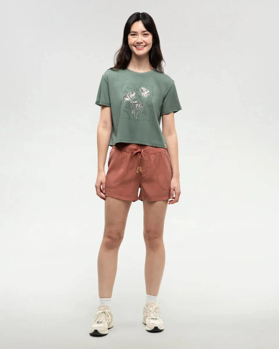 Ten Tree Ladies Clay Tile Tencel Instow Short