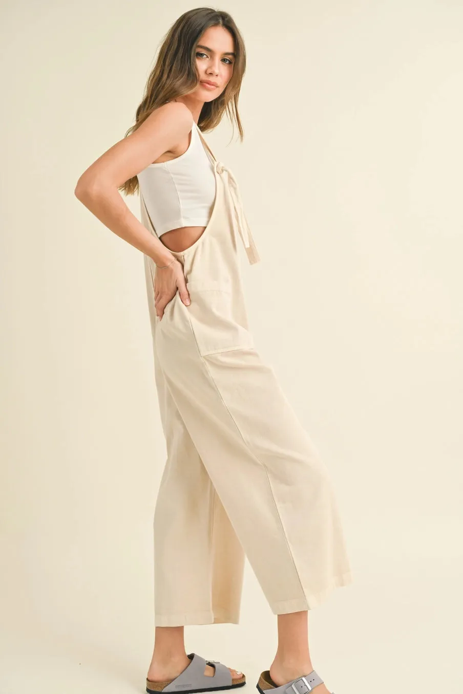 Tencel Washed Jumpsuit