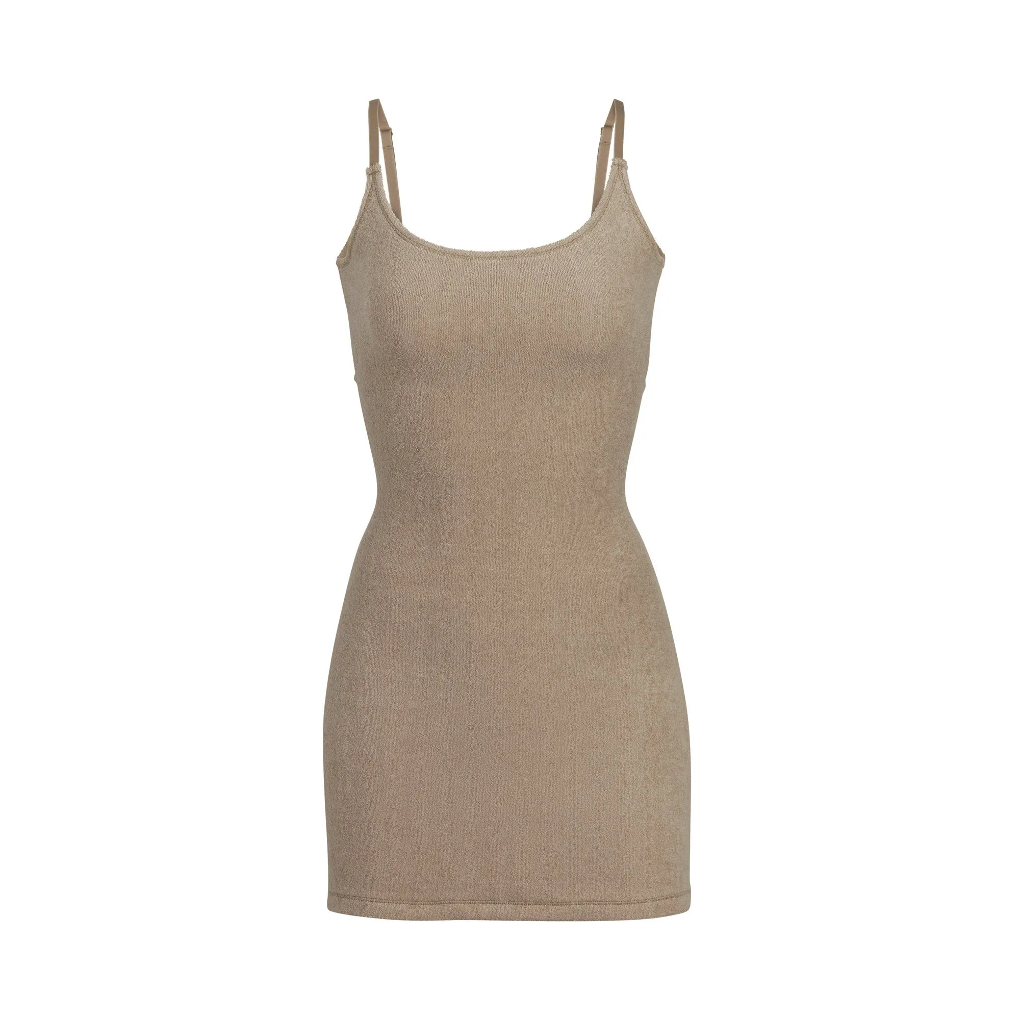 TERRY SLIP DRESS | DESERT