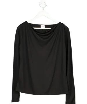 Twist And Tango Black Elianna Cowl Neck Top UK S