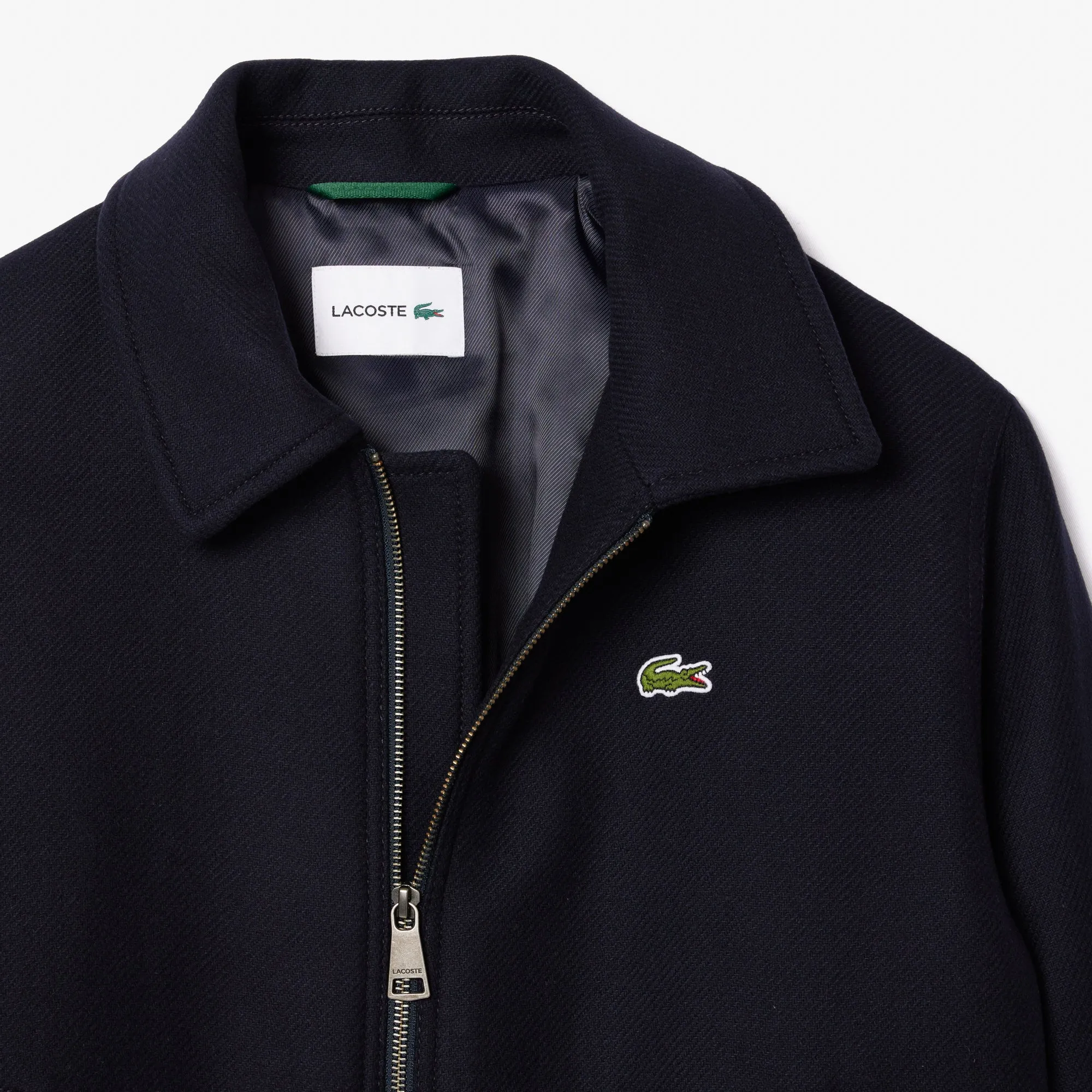 Zipped Padded Wool Aviator Jacket - BH2888