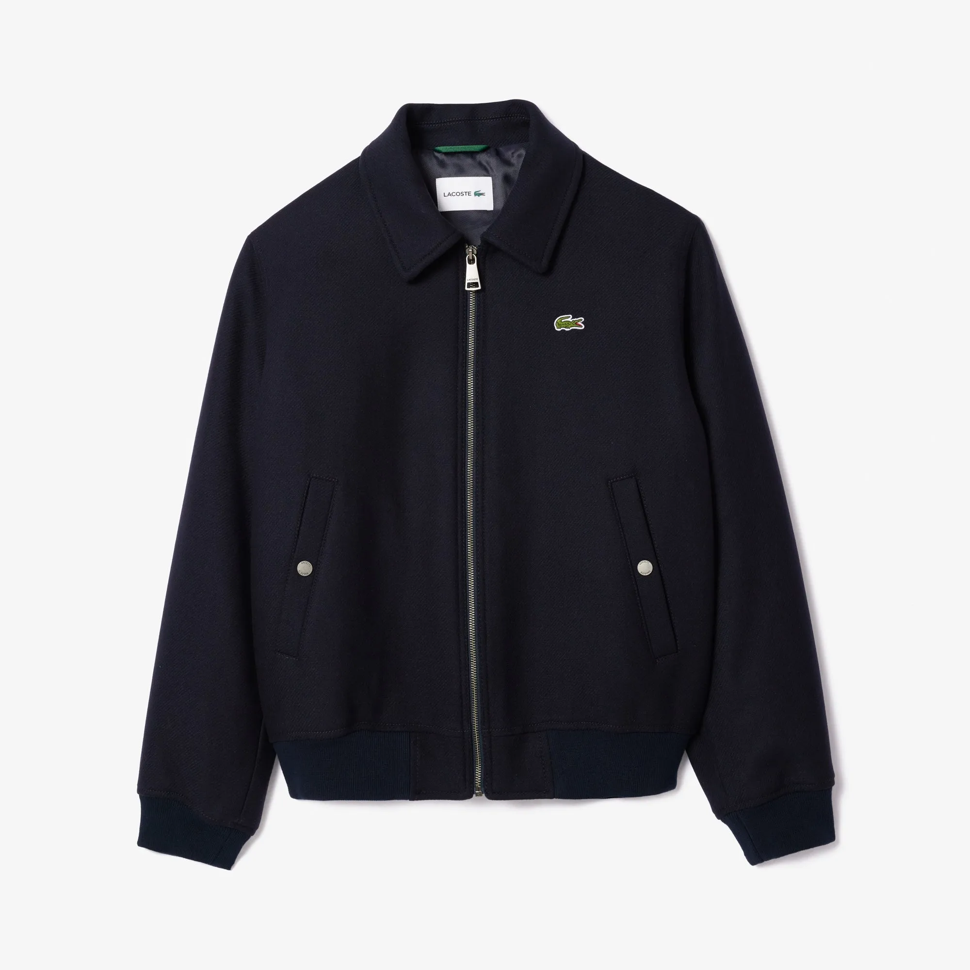 Zipped Padded Wool Aviator Jacket - BH2888